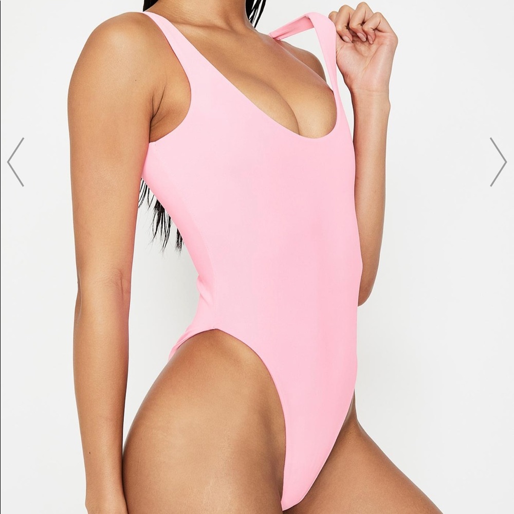 Brand new! Hot&Delicious Pink Onesie Bathing Suit